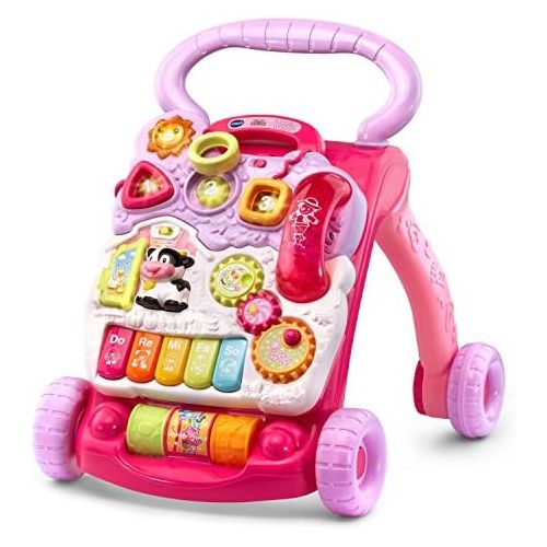 브이텍 [아마존베스트]VTech Sit-to-Stand Learning Walker (Frustration Free Packaging), Pink