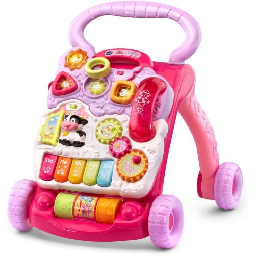 브이텍 [아마존베스트]VTech Sit-to-Stand Learning Walker (Frustration Free Packaging), Pink