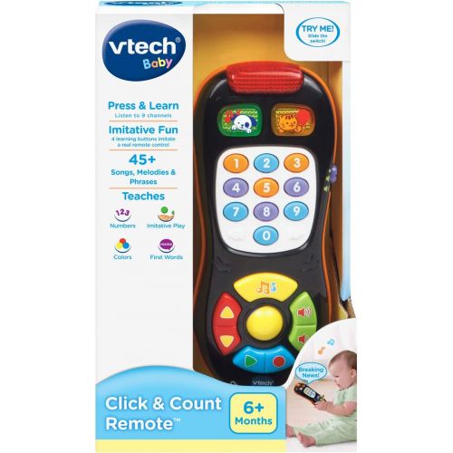 브이텍 [아마존베스트]VTech Click and Count Remote, Black