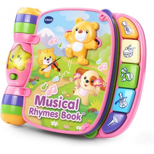 브이텍 [아마존베스트]VTech Musical Rhymes Book, Pink