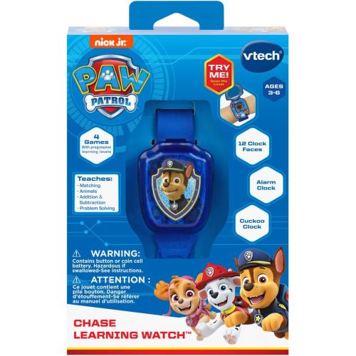 브이텍 [아마존베스트]VTech Paw Patrol Chase Learning Watch, Blue