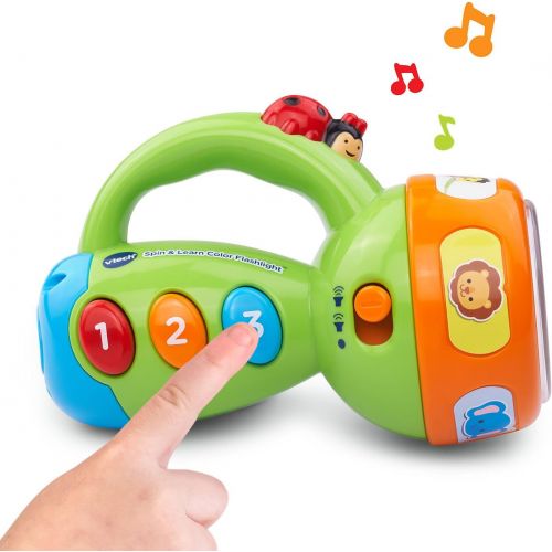 브이텍 [아마존베스트]VTech Spin & Learn Color Flashlight Amazon Exclusive, Lime Green