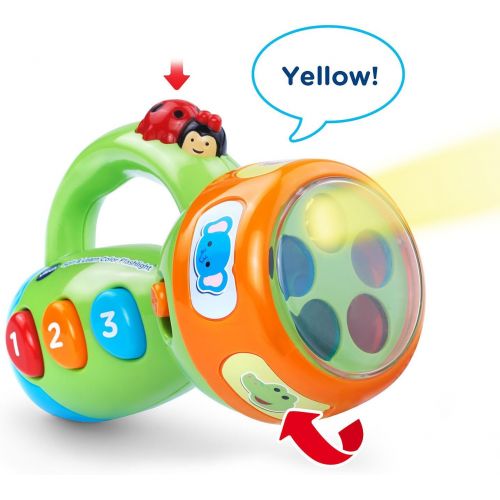브이텍 [아마존베스트]VTech Spin & Learn Color Flashlight Amazon Exclusive, Lime Green
