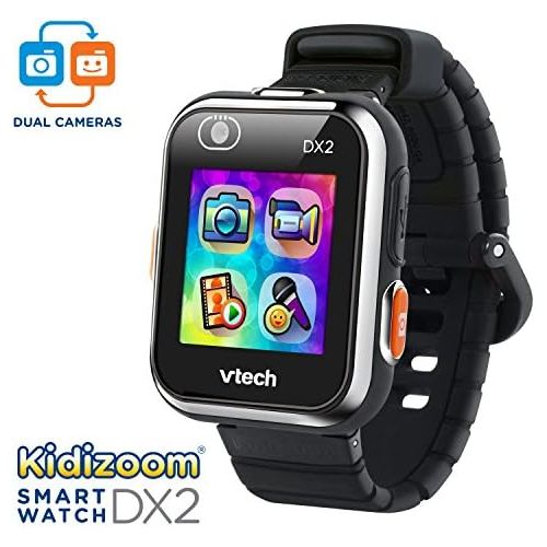브이텍 [아마존베스트]VTech Kidizoom Smartwatch DX2, black (Amazon Exclusive)