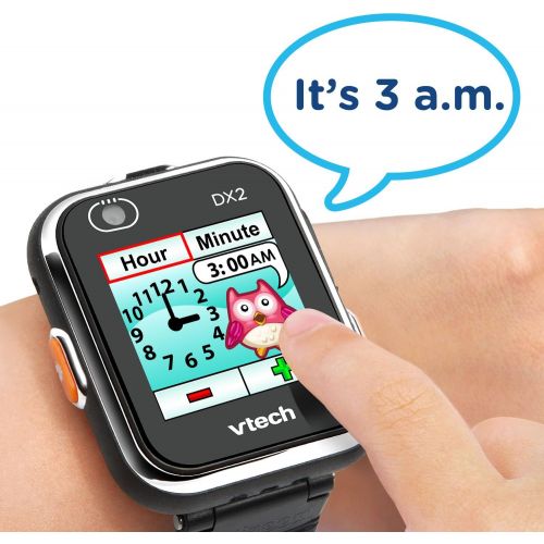 브이텍 [아마존베스트]VTech Kidizoom Smartwatch DX2, black (Amazon Exclusive)