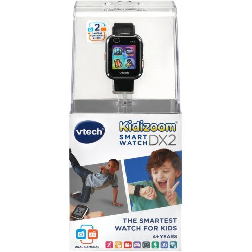 브이텍 [아마존베스트]VTech Kidizoom Smartwatch DX2, black (Amazon Exclusive)