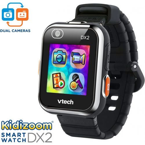 브이텍 [아마존베스트]VTech Kidizoom Smartwatch DX2, black (Amazon Exclusive)