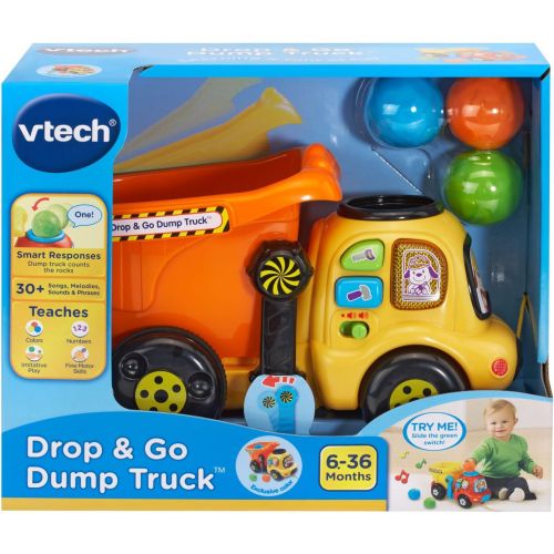 브이텍 [아마존베스트]VTech Drop and Go Dump Truck Amazon Exclusive
