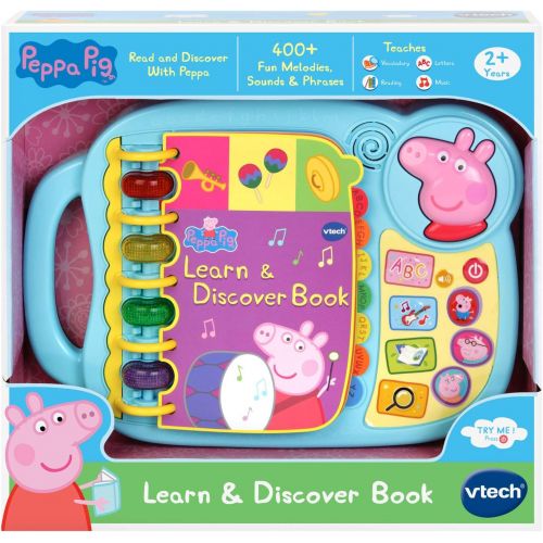 브이텍 [아마존베스트]VTech Peppa Pig Learn & Discover Book