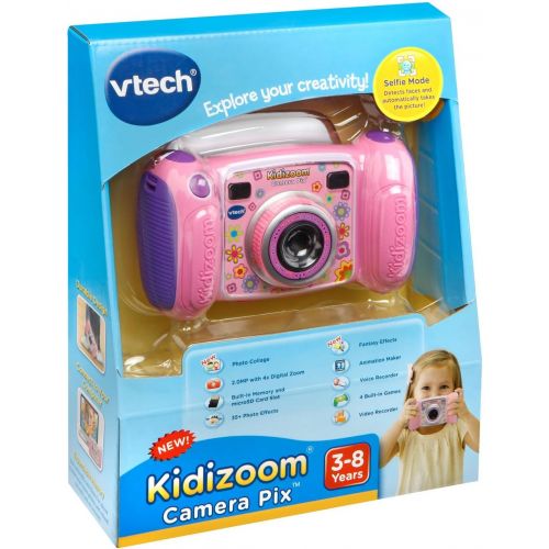 브이텍 VTech KidiZoom Camera Pix, Pink