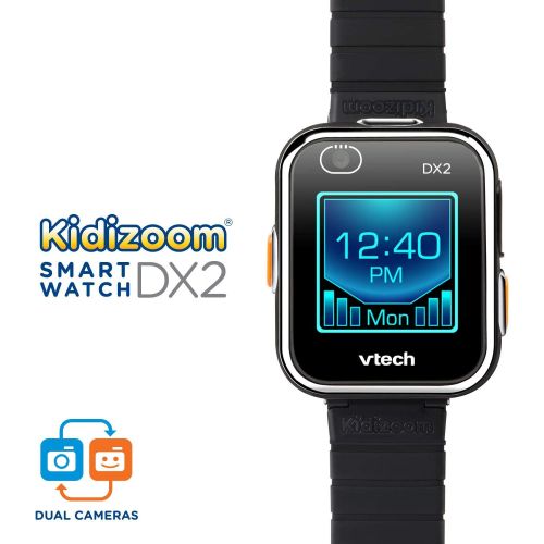 브이텍 VTech KidiZoom Smartwatch DX2 Black (Amazon Exclusive)