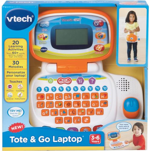브이텍 VTech Tote and Go Laptop, Orange
