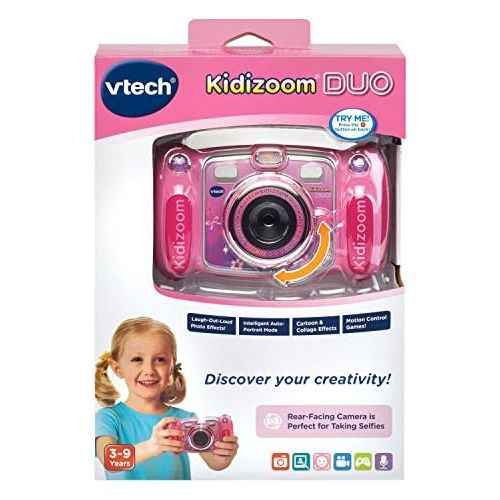 브이텍 VTech Kidizoom Duo Selfie Camera, Amazon Exclusive, Pink