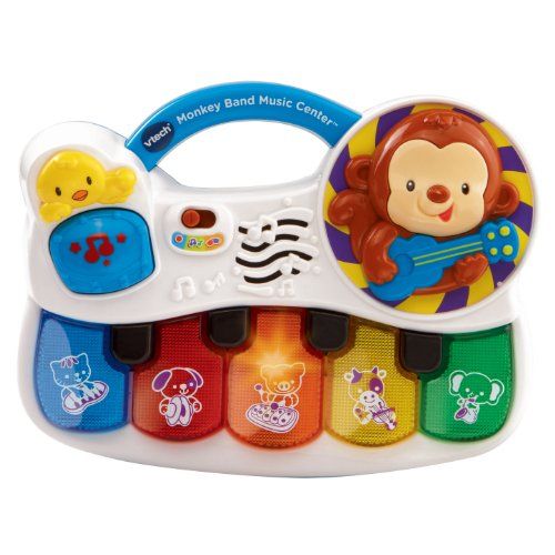 브이텍 VTech Monkey Band Music Center, Multi-Colored, 8