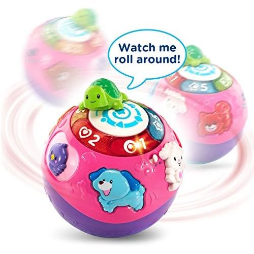 브이텍 VTech Wiggle & Crawl Ball, Purple (Amazon Exclusive)