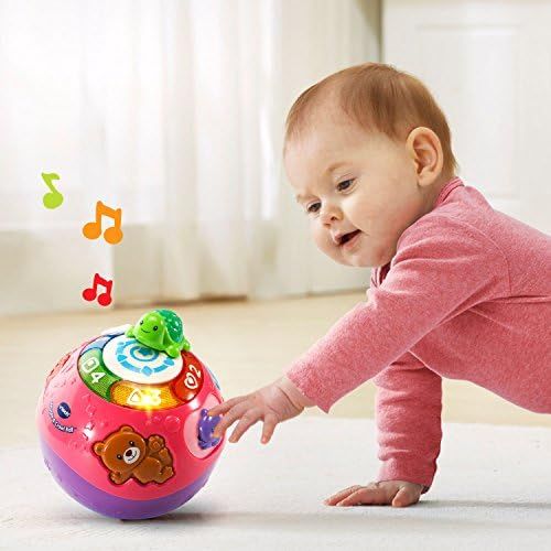 브이텍 VTech Wiggle & Crawl Ball, Purple (Amazon Exclusive)