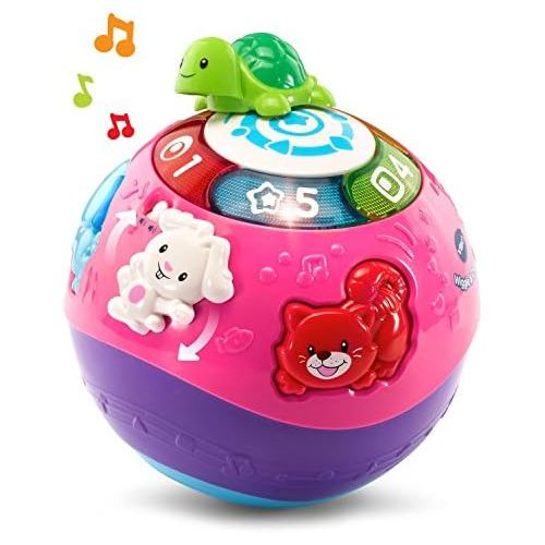 브이텍 VTech Wiggle & Crawl Ball, Purple (Amazon Exclusive)