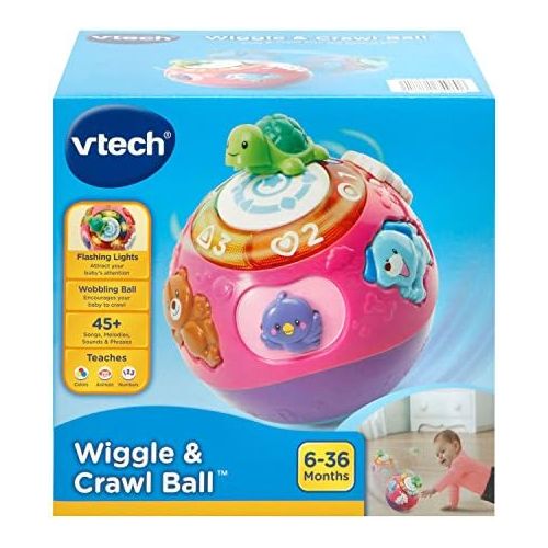 브이텍 VTech Wiggle & Crawl Ball, Purple (Amazon Exclusive)