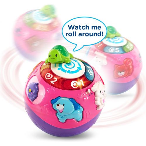 브이텍 VTech Wiggle & Crawl Ball, Purple (Amazon Exclusive)