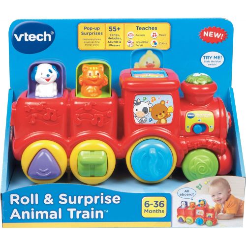 브이텍 VTech Roll & Surprise Animal Train