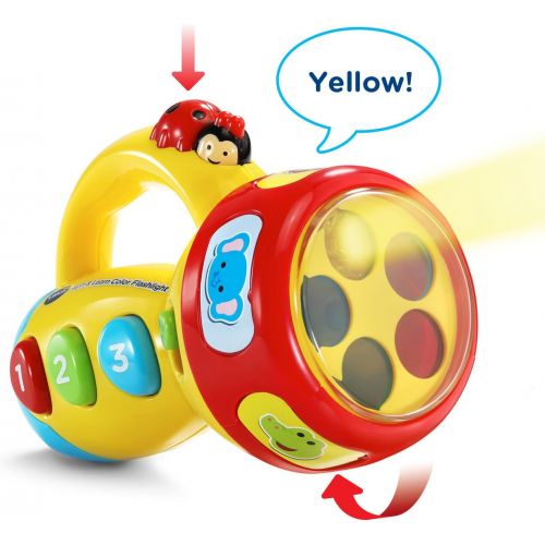 브이텍 VTech Spin and Learn Color Flashlight, Yellow
