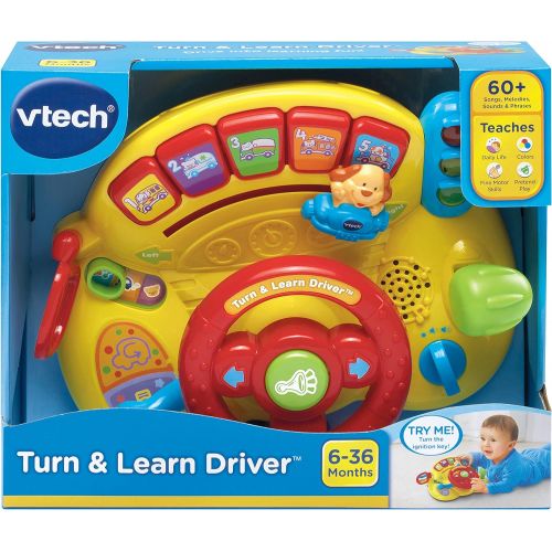 브이텍 VTech Turn and Learn Driver, Yellow