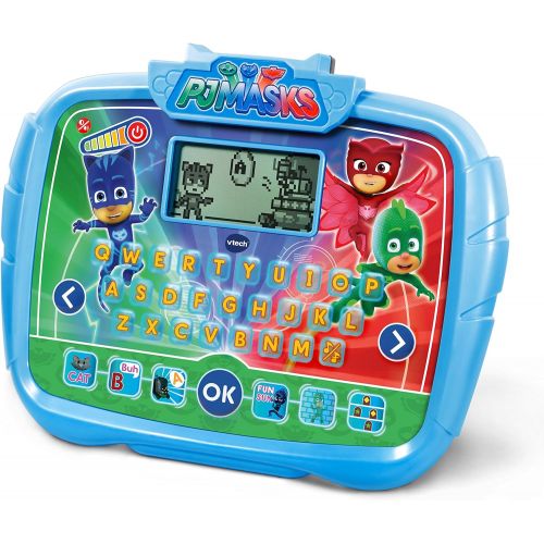 브이텍 VTech PJ Masks Time to Be A Hero Learning Tablet, Blue