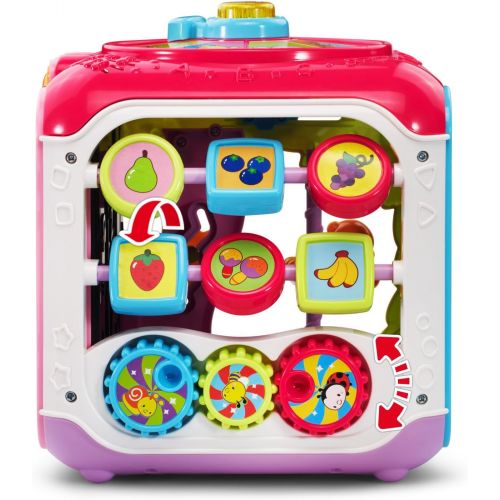 브이텍 VTech Sort and Discovery Activity Cube (Frustration Free Packaging), Pink