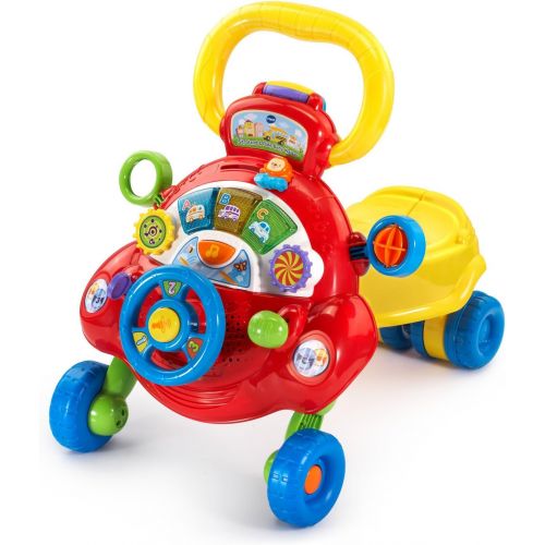 브이텍 VTech Sit, Stand and Ride Baby Walker, Amazon Exclusive (Frustration Free Packaging)