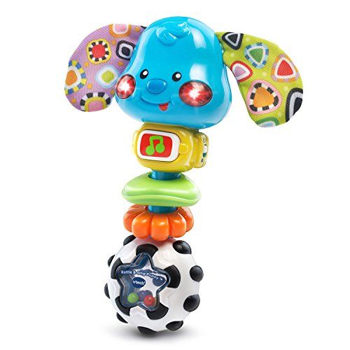 브이텍 VTech Baby Rattle and Sing Puppy,Multicolor