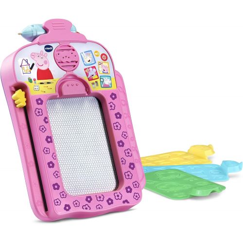 브이텍 VTech Peppa Pig Scribbles & Sounds Doodle Board, Pink