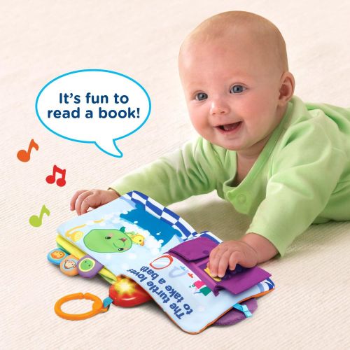 브이텍 VTech Baby Peek and Play Baby Book Amazon Exclusive, Purple