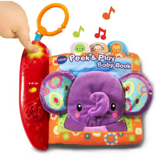 브이텍 VTech Baby Peek and Play Baby Book Amazon Exclusive, Purple