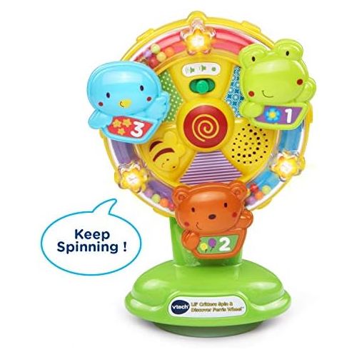 브이텍 VTech Baby Lil Critters Spin and Discover Ferris Wheel, Green