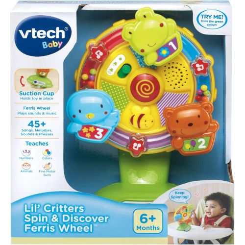 브이텍 VTech Baby Lil Critters Spin and Discover Ferris Wheel, Green