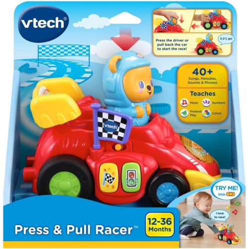 브이텍 VTech Press and Pull Racer, Red