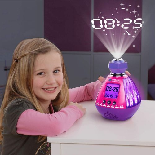 브이텍 VTech Kidi Magic Light Projector Speaker Clock with AC Adapter Amazon Exclusive, Pink