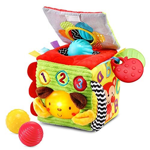 브이텍 VTech Soft and Smart Sensory Cube, Multicolor