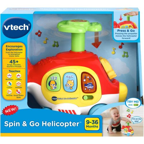 브이텍 VTech Spin and Go Helicopter, Red