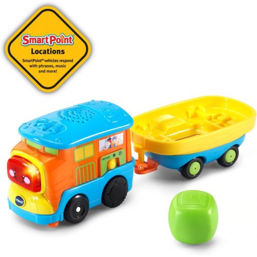 브이텍 VTech Go! Go! Smart Wheels Motorized Freight Train with Cargo Car