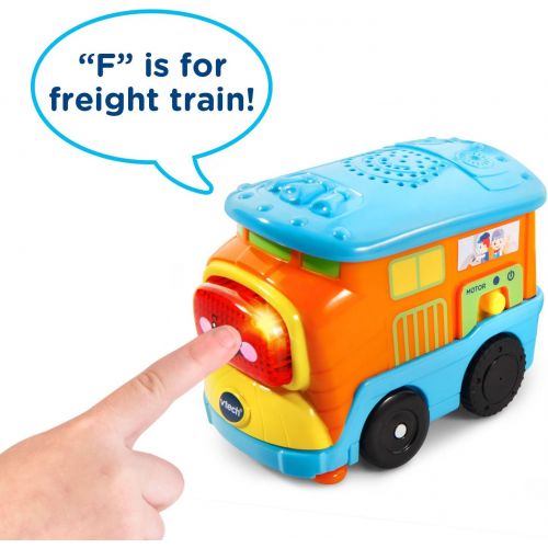 브이텍 VTech Go! Go! Smart Wheels Motorized Freight Train with Cargo Car