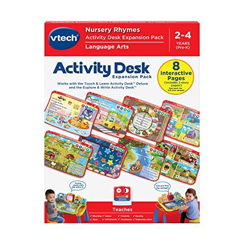 브이텍 VTech Touch and Learn Activity Desk Deluxe Expansion Pack - Nursery Rhymes