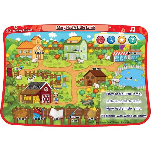 브이텍 VTech Touch and Learn Activity Desk Deluxe Expansion Pack - Nursery Rhymes