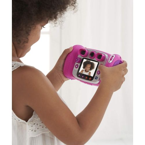 브이텍 Vtech 507153 Kidizoom Duo 5.0 Camera, Pink