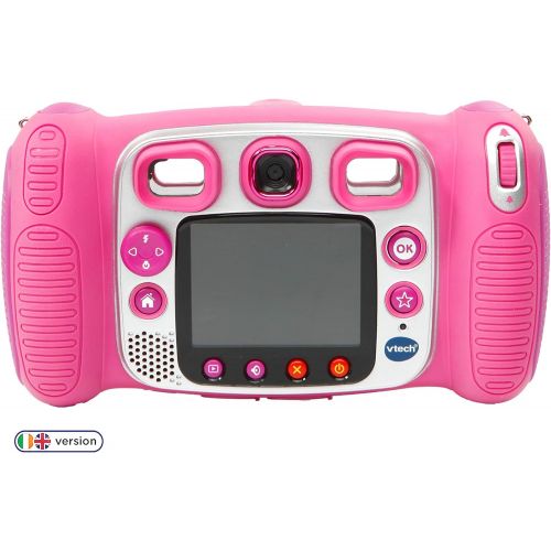 브이텍 Vtech 507153 Kidizoom Duo 5.0 Camera, Pink