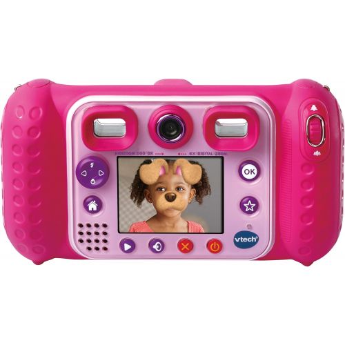 브이텍 VTech - Kidizoom Duo DX Digital Camera for Kids Photos, Videos, Filters, Music Player, Games, USB, Parental Control