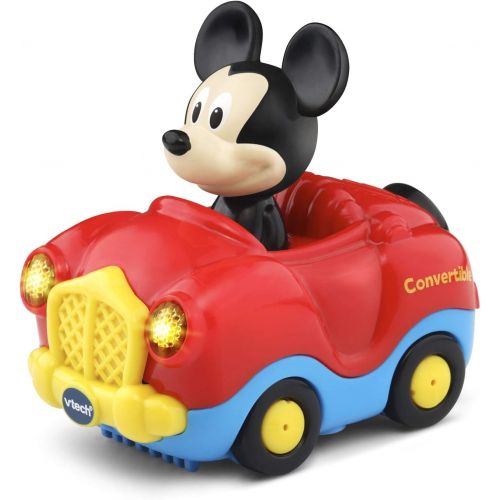 브이텍 VTech Go! Go! Smart Wheels Disney Starter Pack with Mickey Mouse Convertible, Minnie Mouse Convertible and Donald Duck SUV, Multicolor
