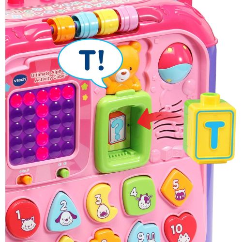 브이텍 VTech Ultimate Alphabet Activity Cube, Pink