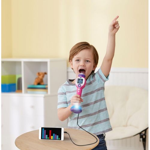 브이텍 VTech Kidi Star Music Magic Microphone, Pink