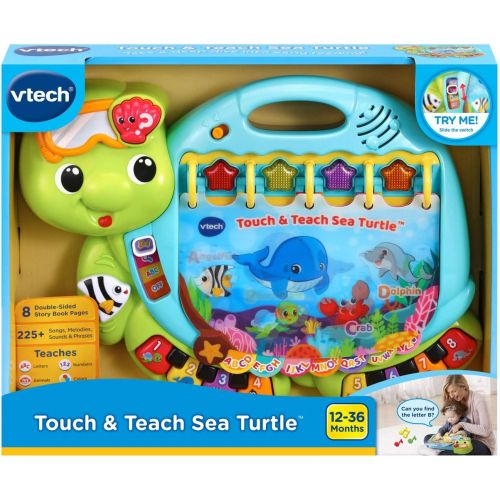 브이텍 VTech Touch and Teach Sea Turtle Interactive Learning Book